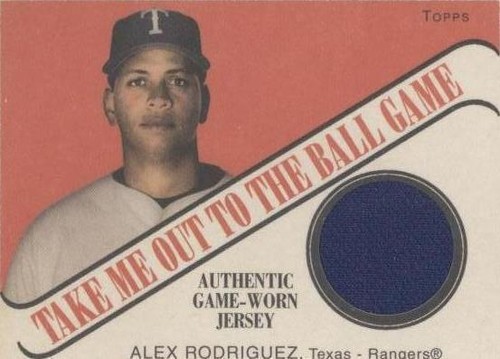 2004 Topps Cracker Jack - Alex Rodriguez #TB-AR