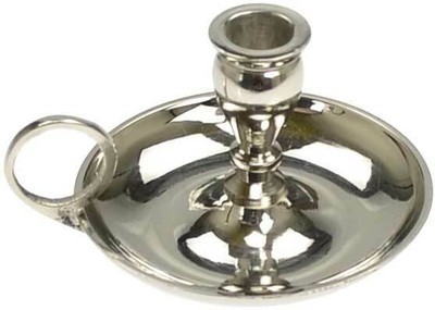 Mini Classic Chamberstick Style Chime Vigil Candle Holder for 1/2'' Wide Candles