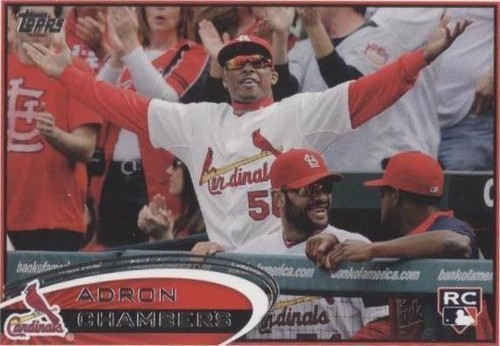2012 Topps Mini - Adron Chambers #90