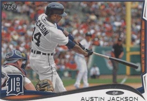 2014 Topps Mini - Austin Jackson #372
