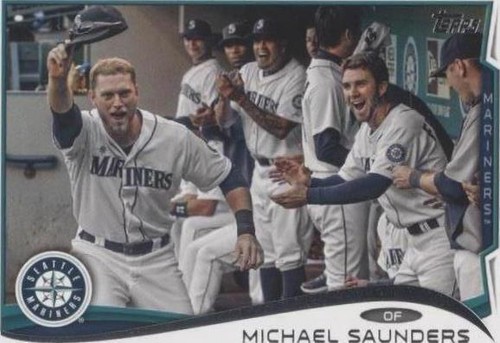2014 Topps Mini - Michael Saunders #224