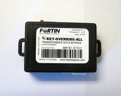 NEW Fortin KEY-OVERRIDE-ALL - Multi Vehicle Encrypted Key Transponder Bypass Mod
