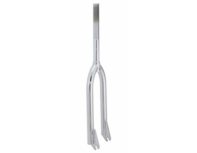 NEW! ABSOLUTE 24'' STEEL BEACH CRUISER STEEL FORK 1 INCH THREADED IN CHROME.