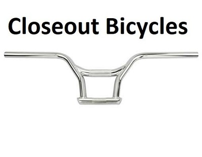 REDLINE Flight 3//7 Bar CrMo BMX Bike Handlebar RED 28/"//8.25/"