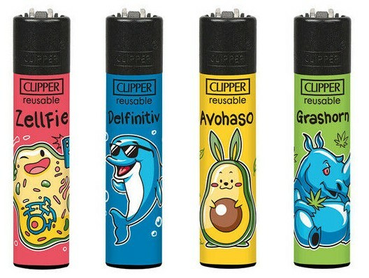 Trendz Feuerzeug Mit Flint-Zündung In Glänzendem Chrom – Robust, Nachfüllbar & In Clipper Geschenkbox