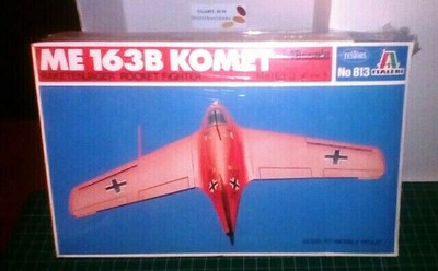 813 ITALERI 1/72 ME 163B KOMET SEALED / PRECINTADO