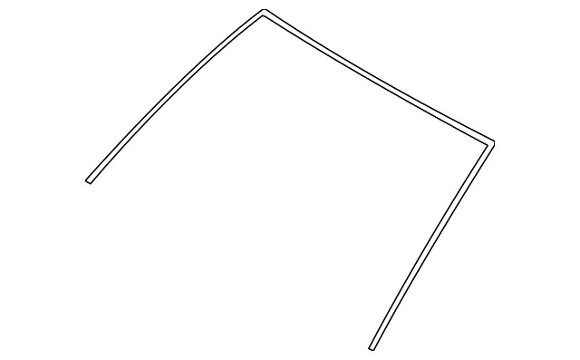 Genuine Hyundai Reveal Molding 86131-1R000