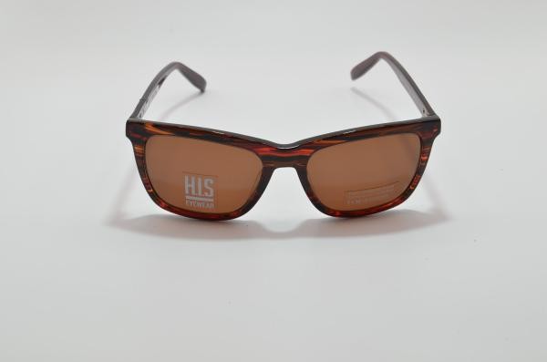 HIS HS379 003 Damen Sonnenbrille Kunststoff Oval Rot