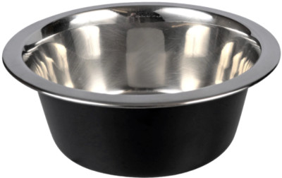 Large Dog Bowl 8'' Non-Slip Stainless Steel 52oz Food or Water Dish FREE SHIPPING