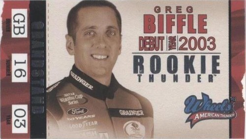 2003 Wheels American Thunder - Greg Biffle #RT 2
