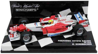 Toyota TF105 2005 Ralf Schumacher 1/43 Scale