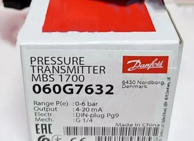 DANFOSS MBS1700 060G7632 Pressure Transmitter