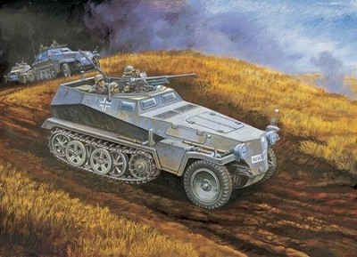 Dragon 6139 1/35 SdKfz 250/10 Halftrack w/3.7cm Pak Gun