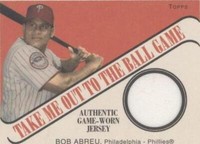 2004 Topps Cracker Jack - Bobby Abreu #TB-BA