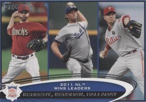 2012 Topps Mini - Clayton Kershaw Ian Kennedy Roy Halladay #156