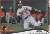 2014 Topps Mini - Nick Markakis #61