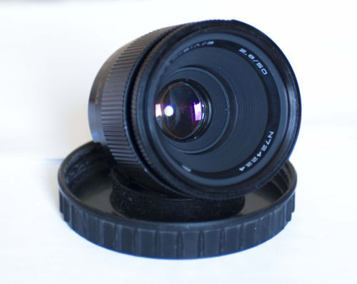 Industar Camera Lens and Filter