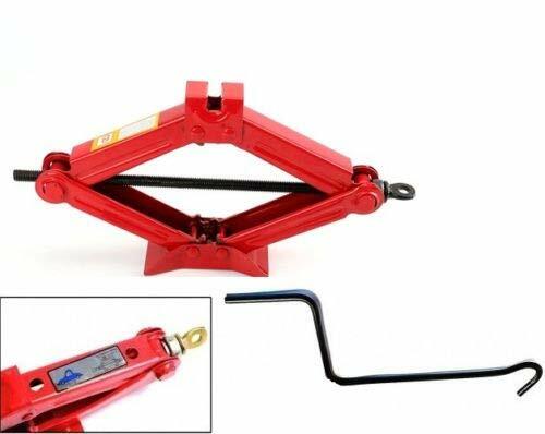 Cric Crick A Pantografo Sollevatore Manuale 1.5 Tonnellate Auto Ruote 1500 Kg