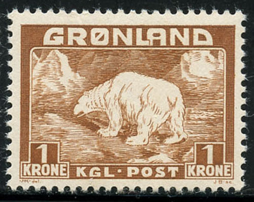 Марки Greenland Bears