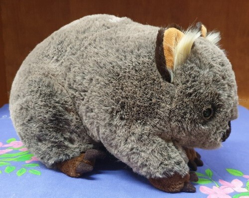 Beautifully detailed "Rosie the 30cm SuperSoft plush WOMBAT  by