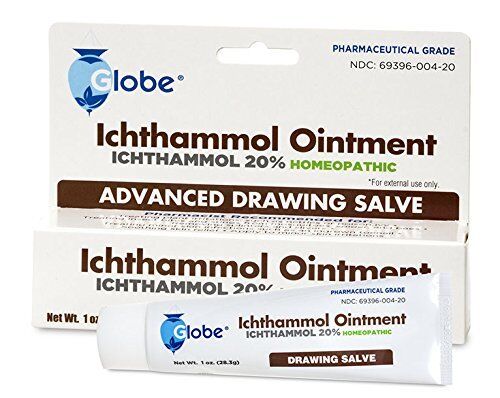Ichthammol Ointment 20% 1 oz Tube - 1 pack 