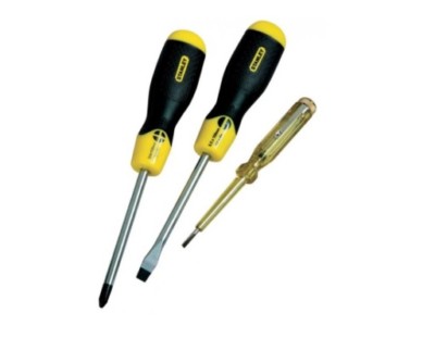 STANELY SERIE 3 GIRAVITE SET 2 CACCIAVITI + 1 CACCIAVITE CERCAFASE A TAGLIO