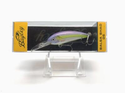 Silver Flo Chartreuse NEW Bagley Balsa Shad BS05-SFC