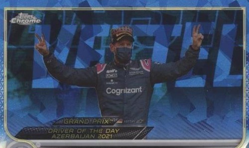 2022 Topps Chrome Sapphire Edition Formula 1 - Sebastian Vettel #178