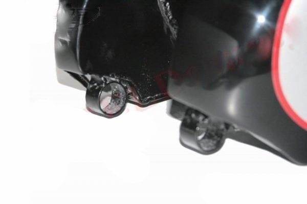 New 1950 BSA Golden Flash A10 Black Silver Fuel Petrol Tank With Tap & Cap 
