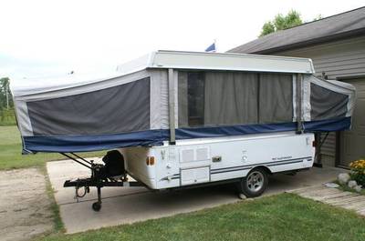 2007 fleetwood pop up trailer