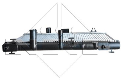 NRF Motorkühler Wasserkühler 53533 für YARIS TOYOTA Aluminium KSP130 KSP130 GPL