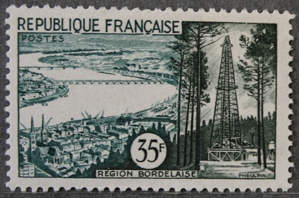 1957 France Timbre Y & T NÂ° 1118 Neuf * * Sans Charniere