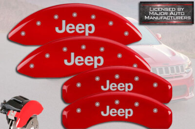 2011-2022 "Jeep" Grand Cherokee Front + Rear Red MGP Brake D
