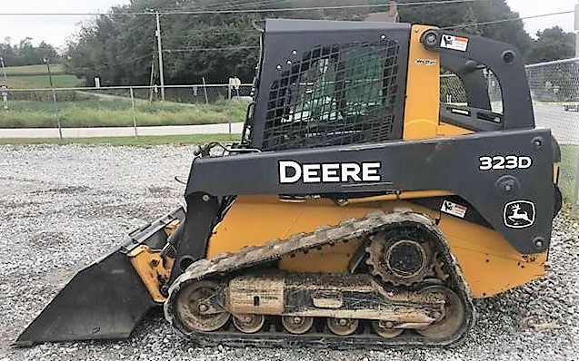 GENUINE JOHN DEERE 2012 323D TRACKED SKIDSTEER / LOADER 1510 HOURS