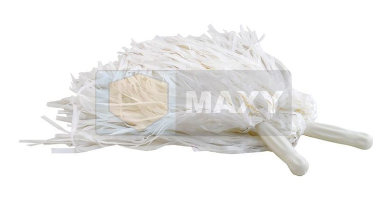 POM POMS PER BAMBINI FESTE GIOCHI DANZA SAGGI FESTONI BIANCO