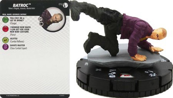 Marvel Heroclix Disney+ : Common Batroc - 012