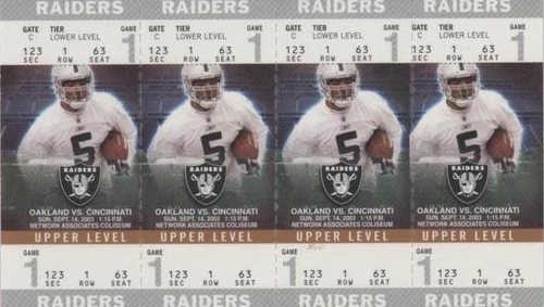 2003 Fleer Authentix Teyo Johnson #124A