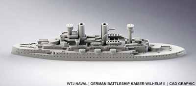 Kaiser Wilhelm II - German  - Pre Dreadnought Era - Wargaming - Axis and Allies 