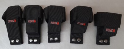 Lot of 5 KONG Dog Toy Belt Holster To Hold Medium Classic KONG Black KHOLSTER