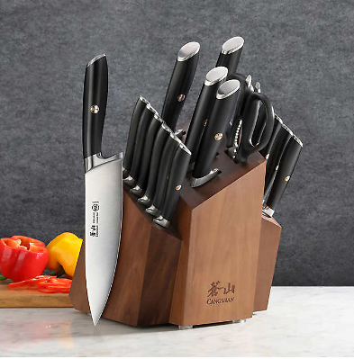 Cangshan L Series 17-Piece Shan German Steel Forged Knife Set