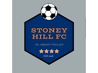 40+ football at Stoney hill FC. Football for 40+. 