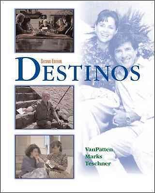 Destinos : Second Edition of the Alternate Edition, Hardcover by VanPatten, B...