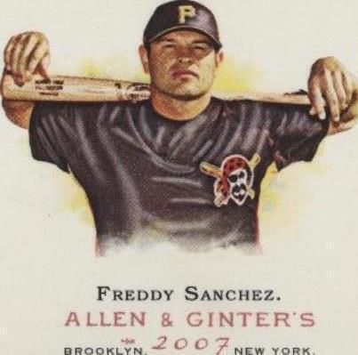 2007 Topps Allen & Ginter's - Фредди Санчес #201