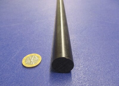 Acetal Od Copolyme, Black, 7/8" Diamete X 24" L Pack Of 2