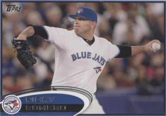 2012 Topps Mini - Ricky Romero #594