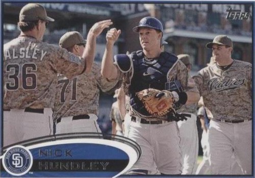 2012 Topps Mini - Nick Hundley #312