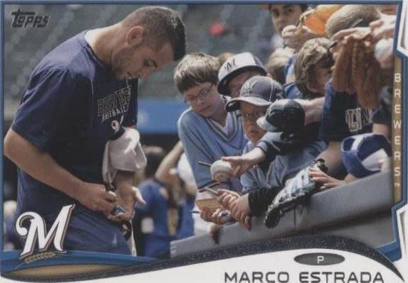 2014 Topps Mini - Marco Estrada #598