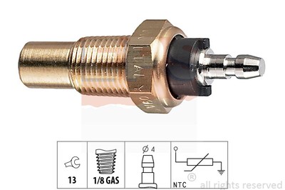 EPS 1.830.052 Sensor, coolant temperature for ACURA,DAIHATSU,HONDA,ROVER,SUZUKI