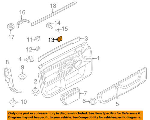Ventana de Coche y Camión Plástico BMW Bielas, agarrar tirones Tiradores De Las Puertas