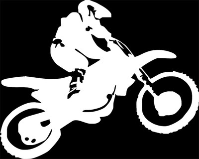 ''Freestyle Jump'' MX Dirt Bike Motocross, Decal sticker,decal sticker,funny